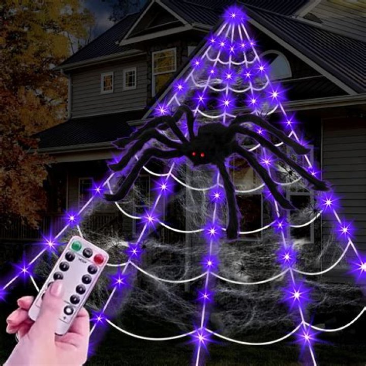 LED Lights And Spider Attraction Unveiled